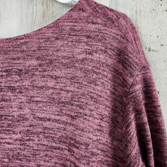 LuLaRoe Longline Sarah Duster Cardigan Sweater Burgundy Size Large - Picture 7 of 8